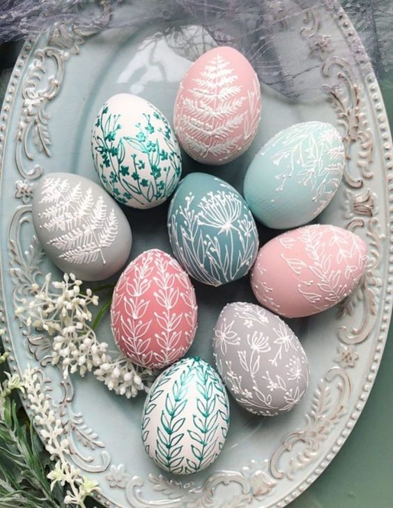 παστέλ-πασχαλινά αυγά-ιδέες-για-να-βάψεις-τα-πασχαλινά-αυγά-
