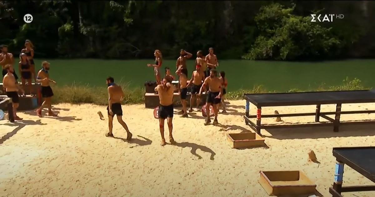 Survivor-Κόκκινη-Μπλε-Ομάδα 