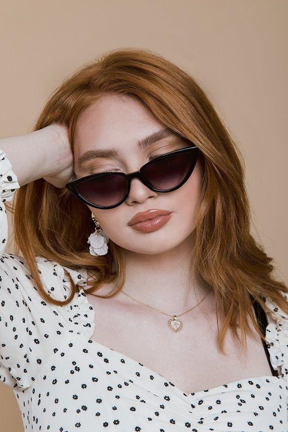 γυαλιά-ηλίου-με-γωνία-στην-άκρη-τάσεις-στα-γυαλιά ηλίου-για-την-Άνοιξη Καλοκαίρι 2022-