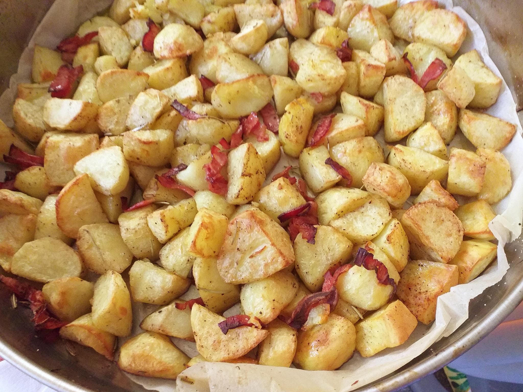 Κρατσανιστές- πατάτες -φούρνου-