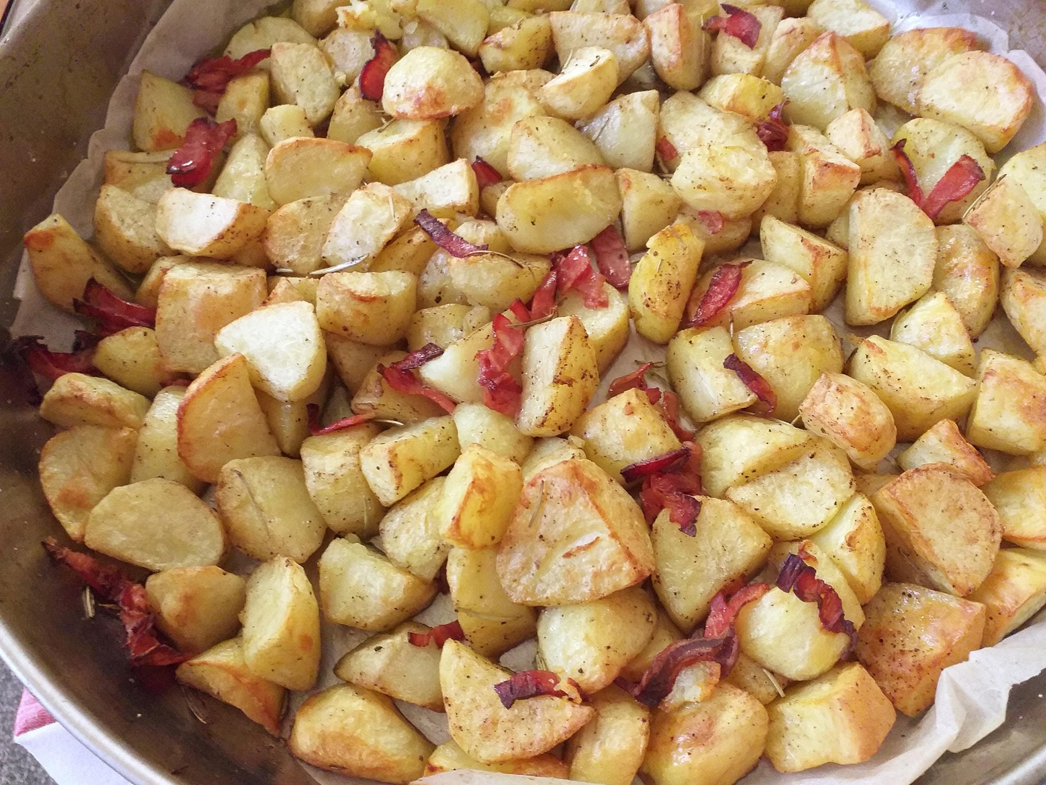 Κρατσανιστές- πατάτες -φούρνου-