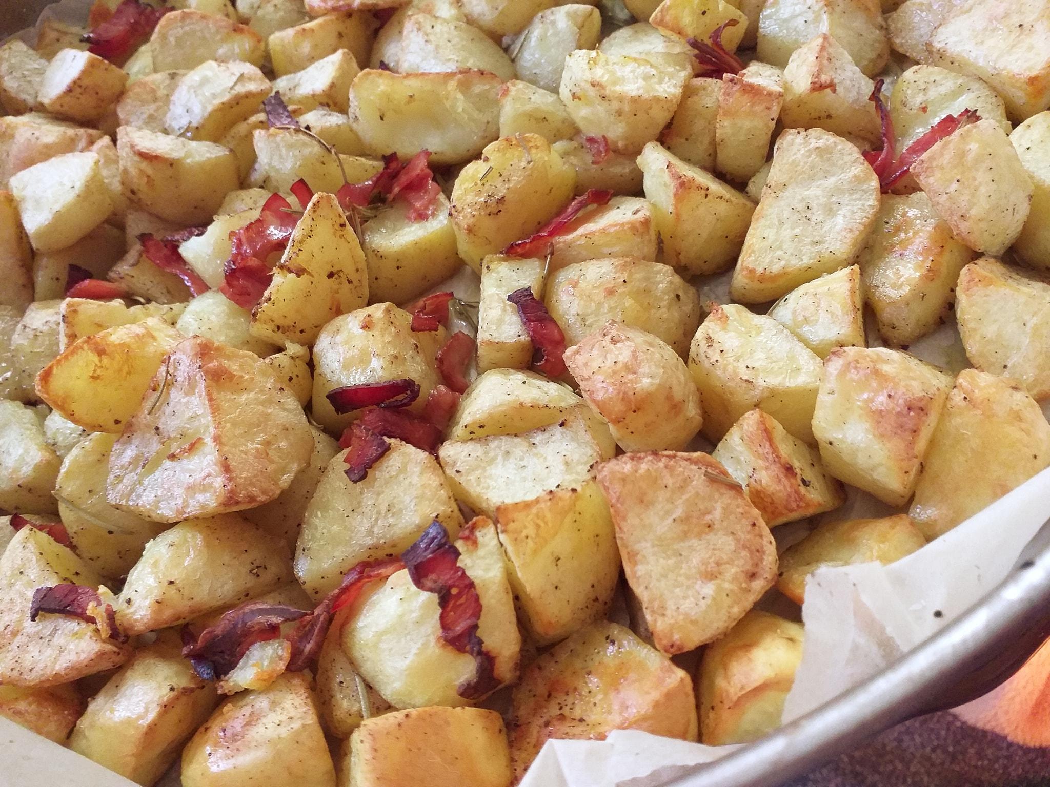 Κρατσανιστές- πατάτες -φούρνου-