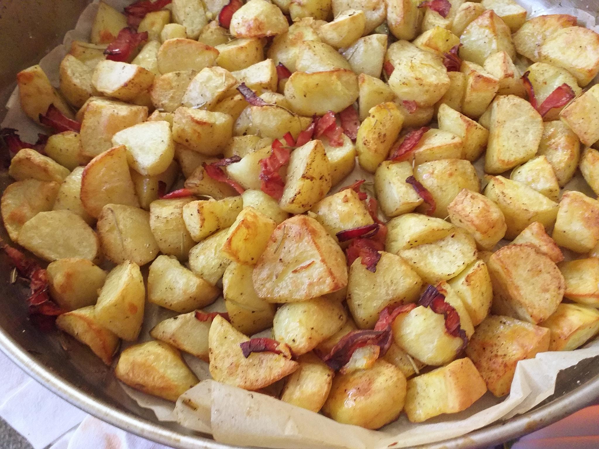 Κρατσανιστές- πατάτες -φούρνου-