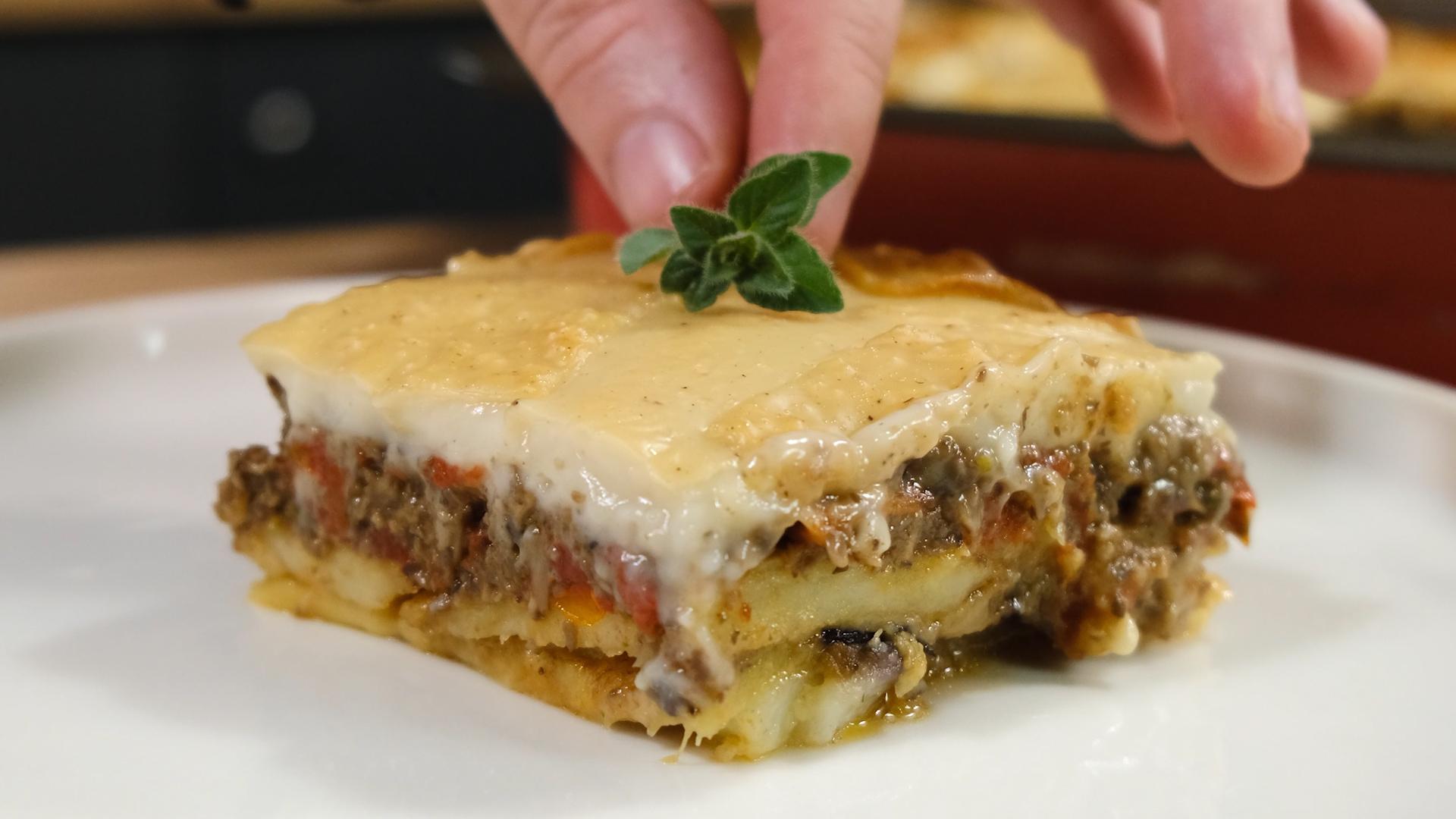 Ο -Νηστίσιμος -Μουσακάς -του- Παναγιώτη- Παπαδάκη- 