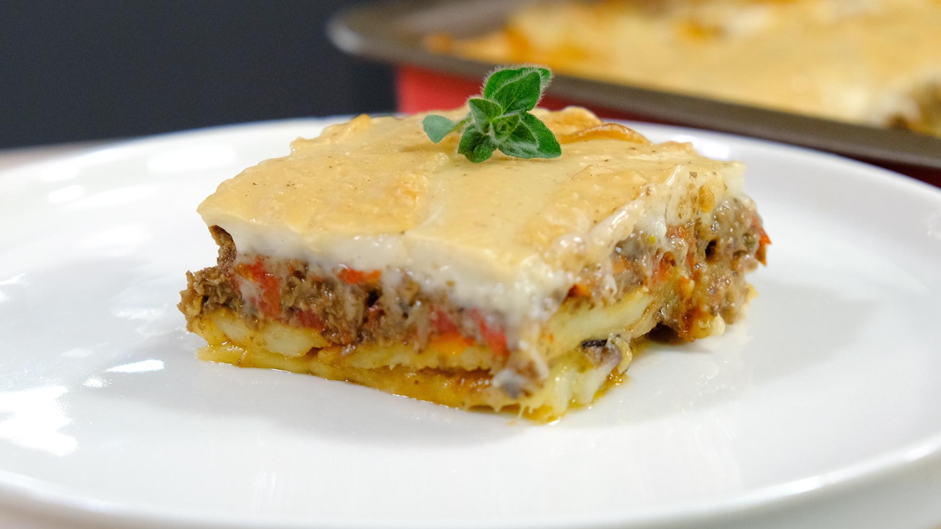 Ο -Νηστίσιμος -Μουσακάς -του- Παναγιώτη- Παπαδάκη- 