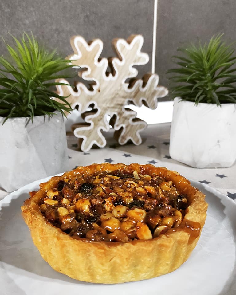 Τάρτα -με- μέλι -και- ξηρούς- καρπούς-