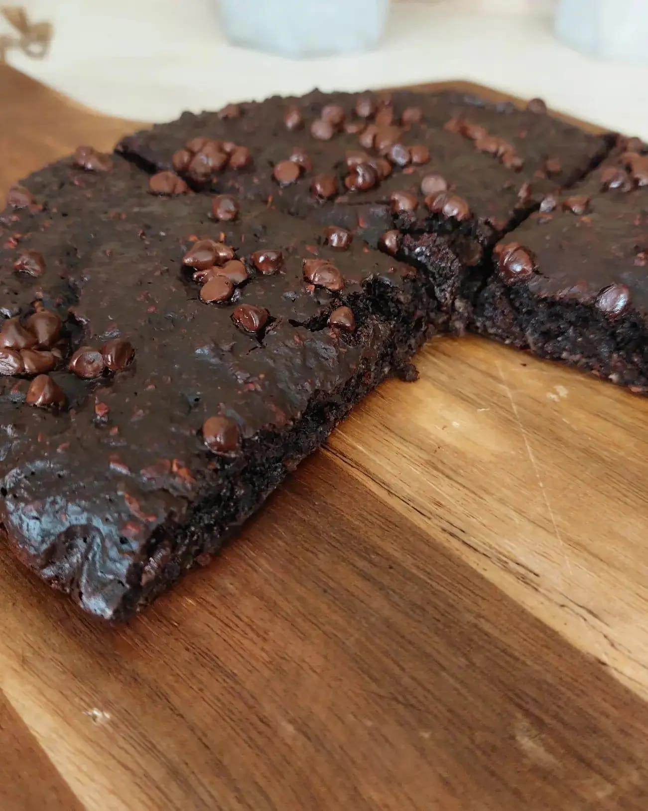 μπράουνι-σοκολάτας-χωρίς ζάχαρη-συνταγή-