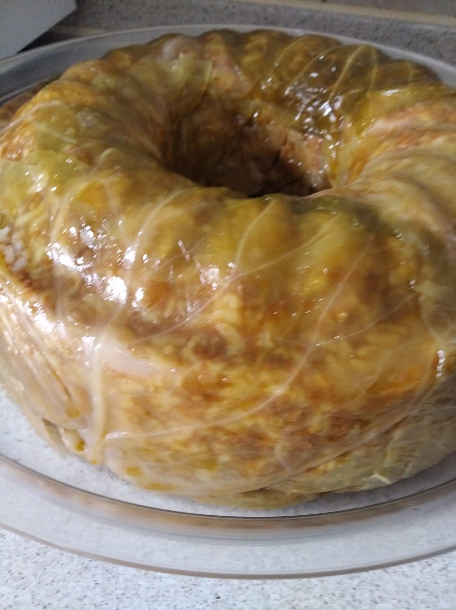 Λαχανοντολμάς- τούρτα-