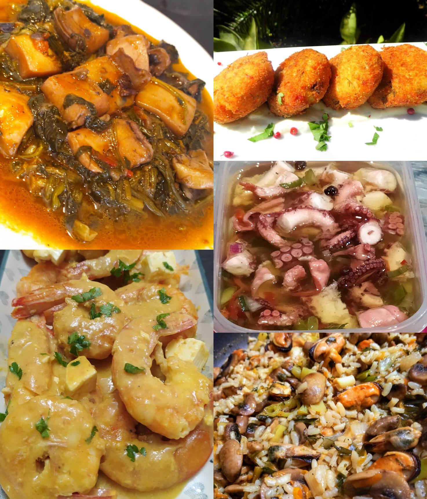 10 συνταγές με θαλασσινά για την σαρακοστή