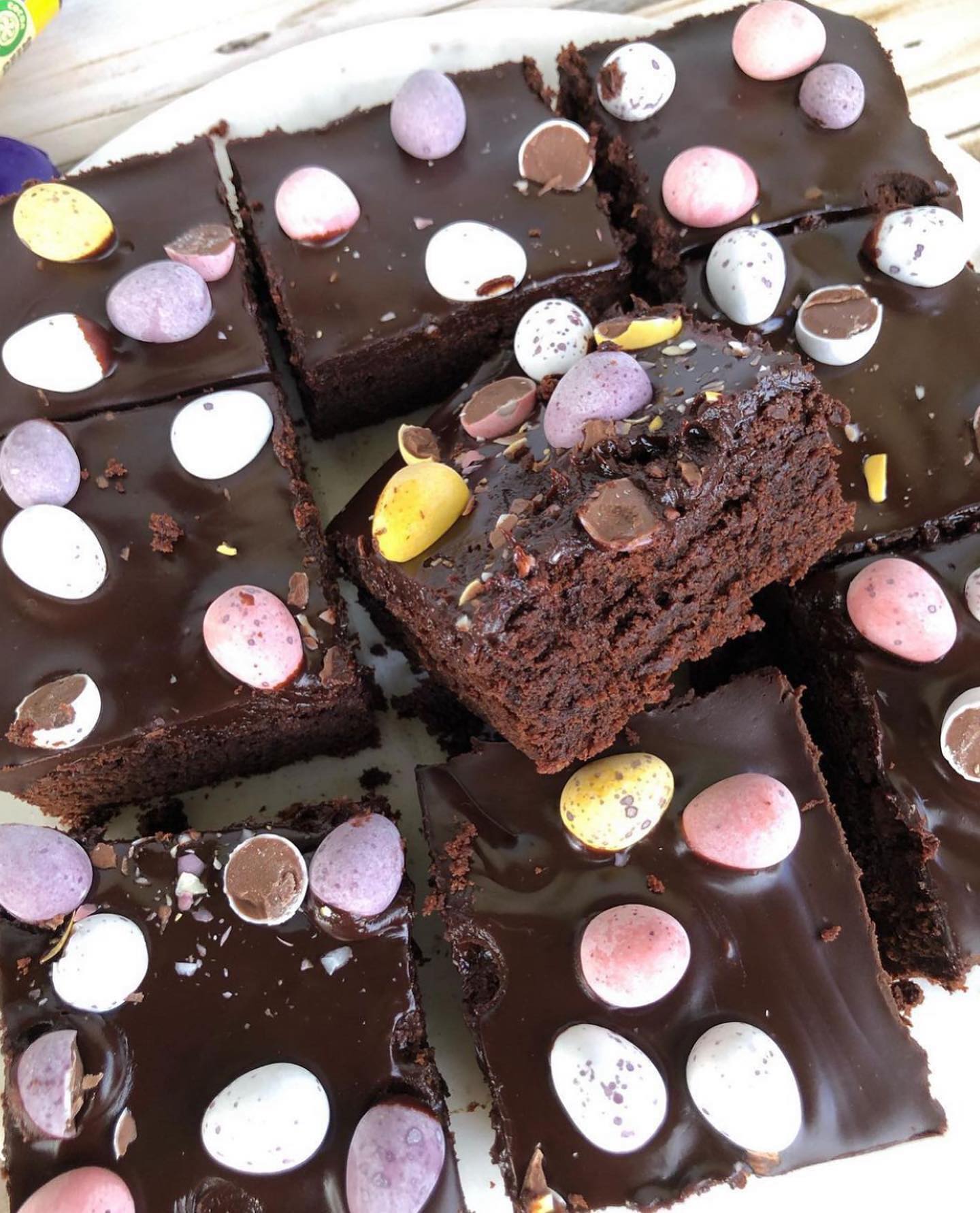 πασχαλινά-brownies-συνταγή- πασχαλινά-brownies-συνταγή-