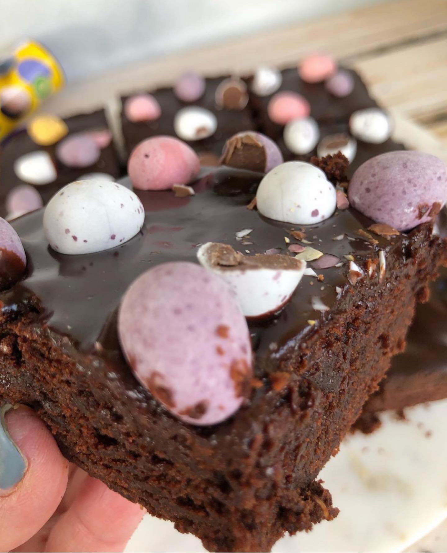 πασχαλινά-brownies-συνταγή- πασχαλινά-brownies-συνταγή-