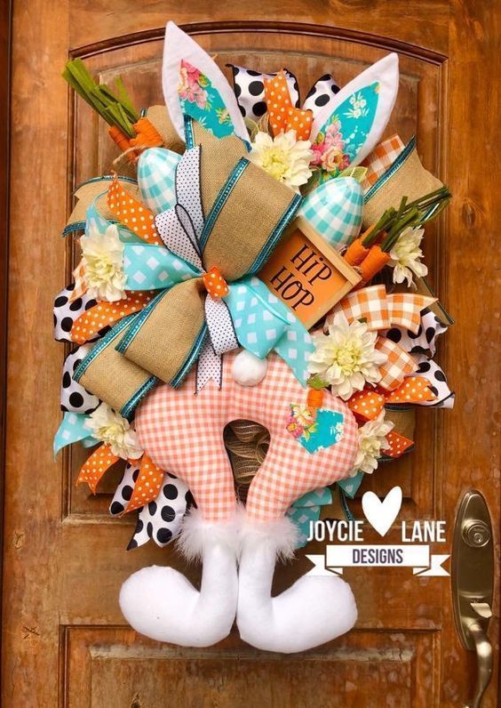 πασχαλινά στεφάνια-τάσεις-στην-διακόσμηση-για-το-Πάσχα 2022-ιδέες-