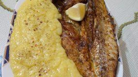 Κυριακή των Βαΐων: Ψάρι πετάλι με σκορδαλιά
