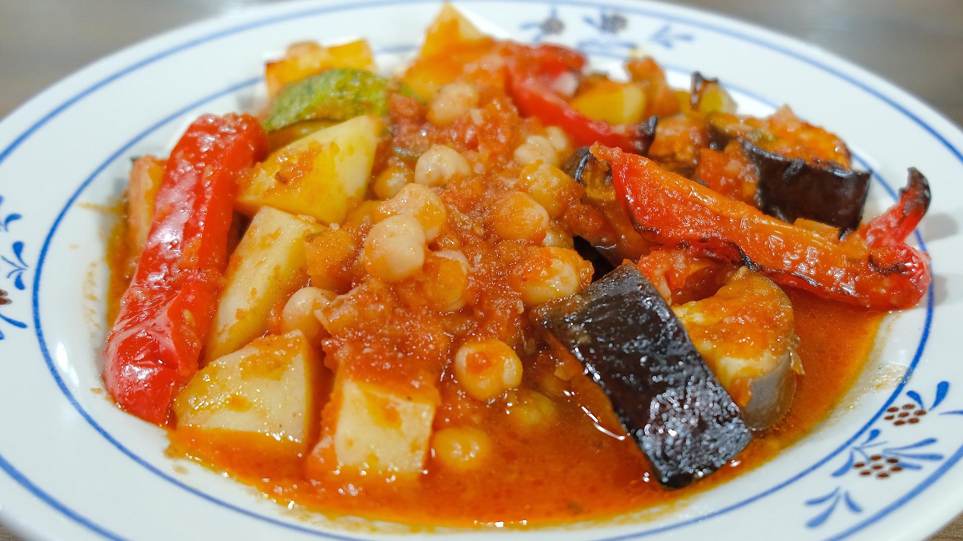 Σαρακοστιανό- μπριάμ- με- ρεβίθια-