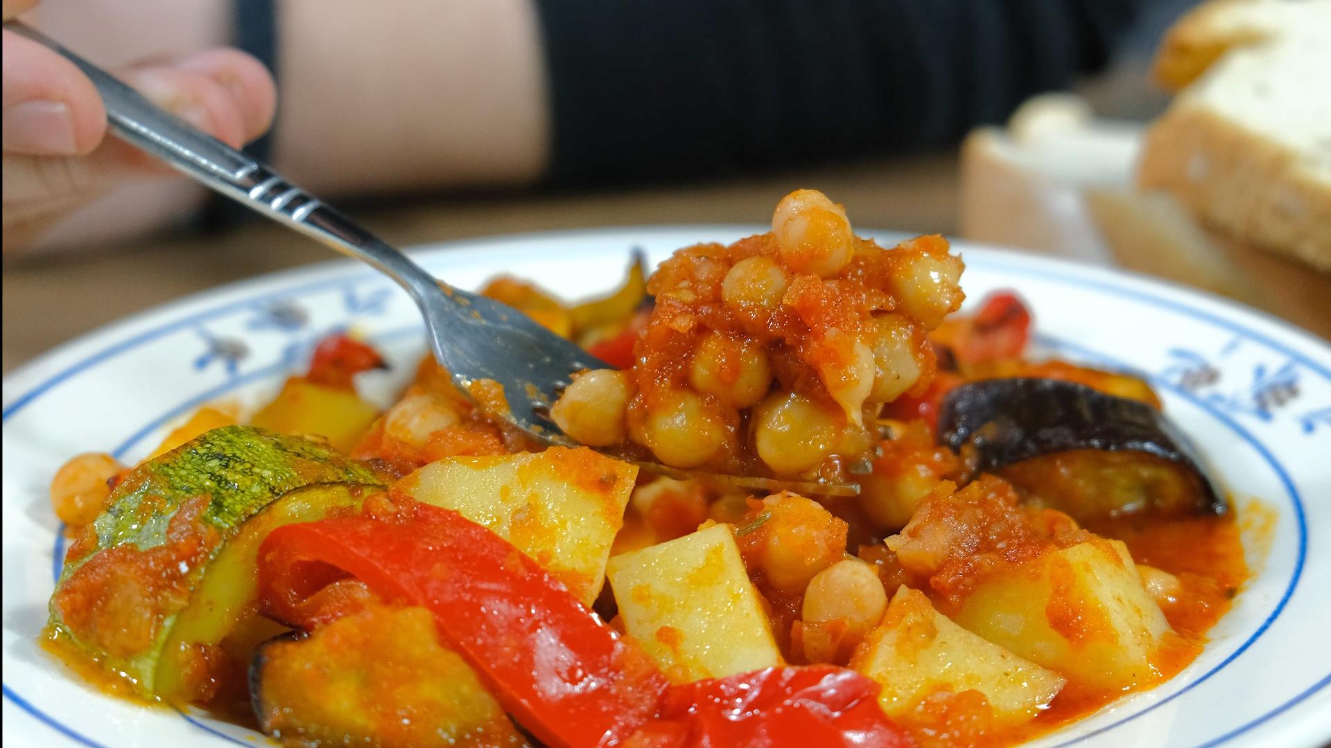 Σαρακοστιανό- μπριάμ- με- ρεβίθια-