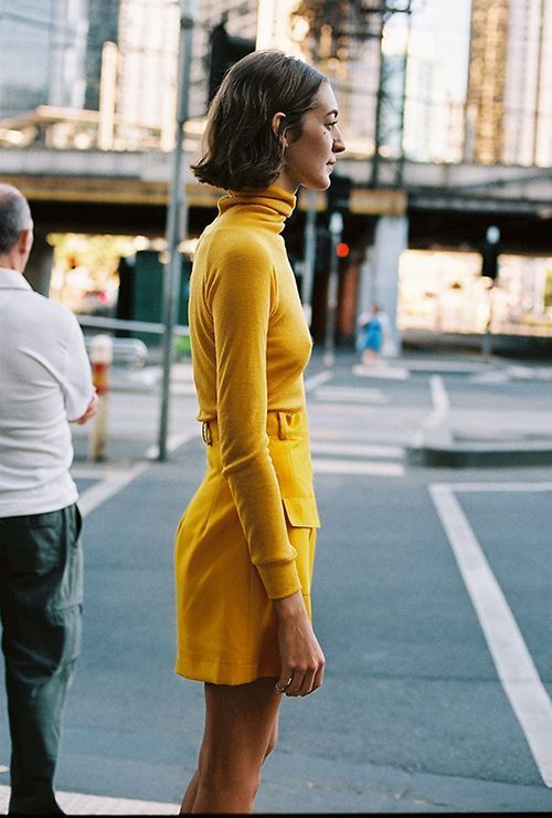 total-yellow-outfits-ιδέες-για-την-Άνοιξη-Καλοκαίρι 2022-