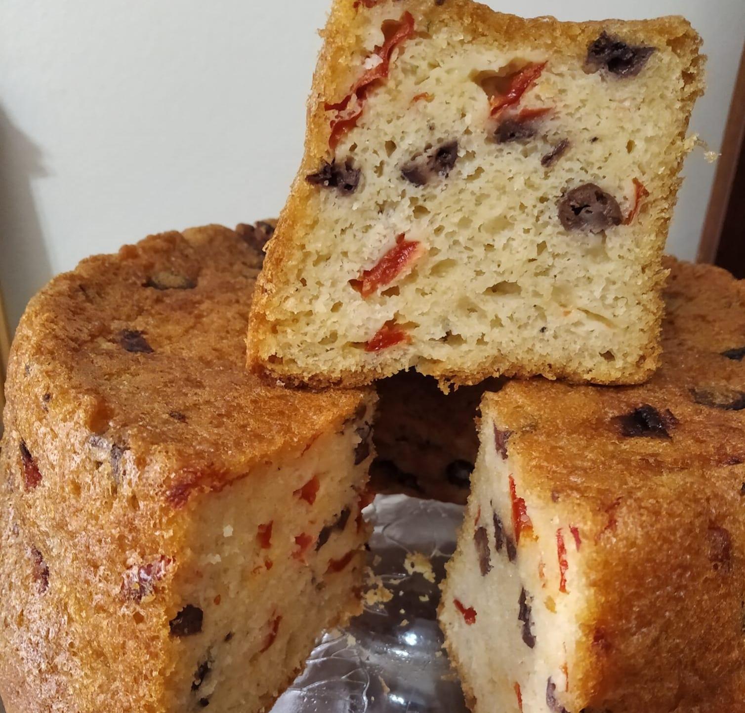 Νηστίσιμο αλμυρό κέικ