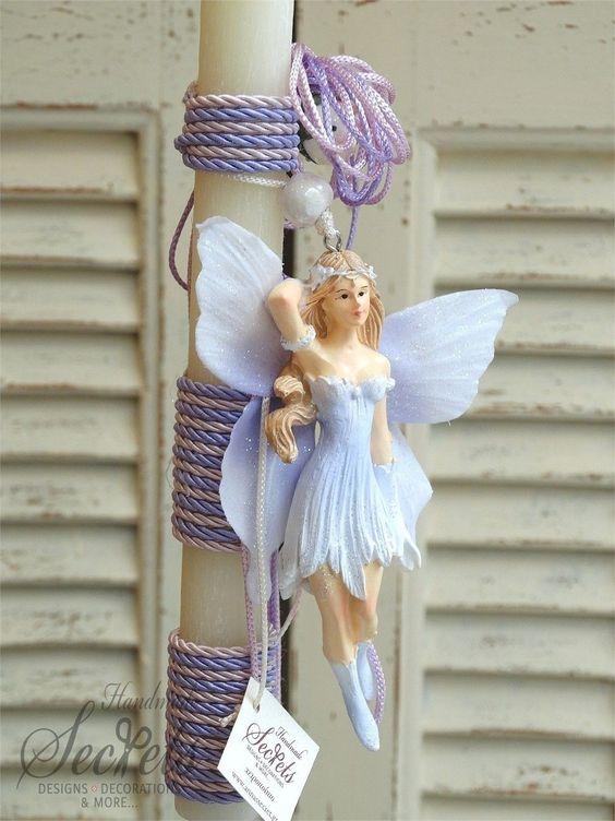 πασχαλινή-λαμπάδα-με-νεράιδα-ιδέες-