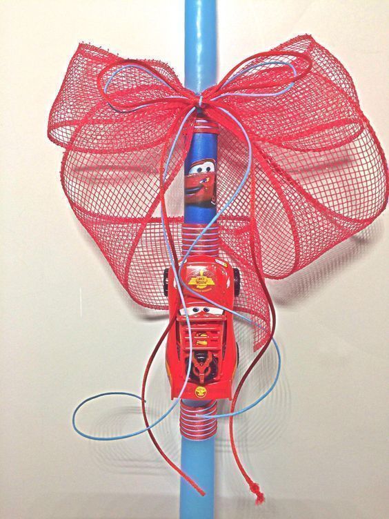 πασχαλινές-λαμπάδες-με-cars-ιδέες-