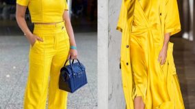 total-yellow-outfits-ιδέες-για-την-Άνοιξη-Καλοκαίρι 2022-