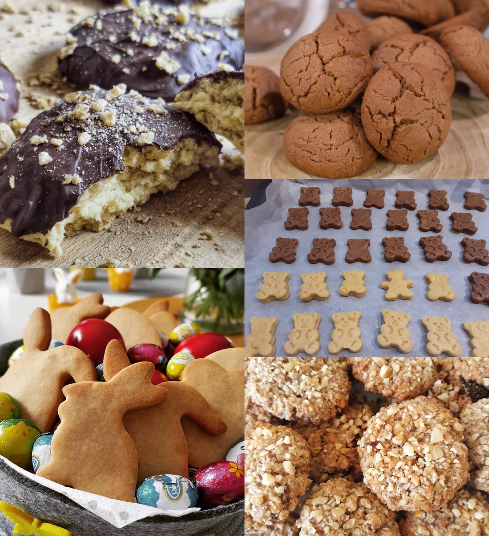 10 συνταγές για μπισκότα χωρίς ζάχαρη