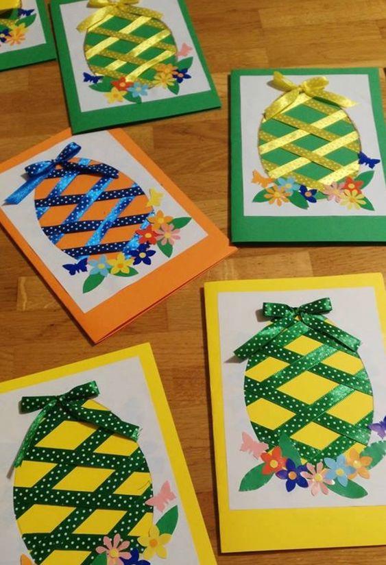 πασχαλινή-κάρτα-με-κορδέλες-και-πασχαλινά αυγά-ιδέες-για-πασχαλινές κάρτες- πασχαλινή-κάρτα-με-κορδέλες-και-πασχαλινά αυγά-ιδέες-για-πασχαλινές κάρτες-