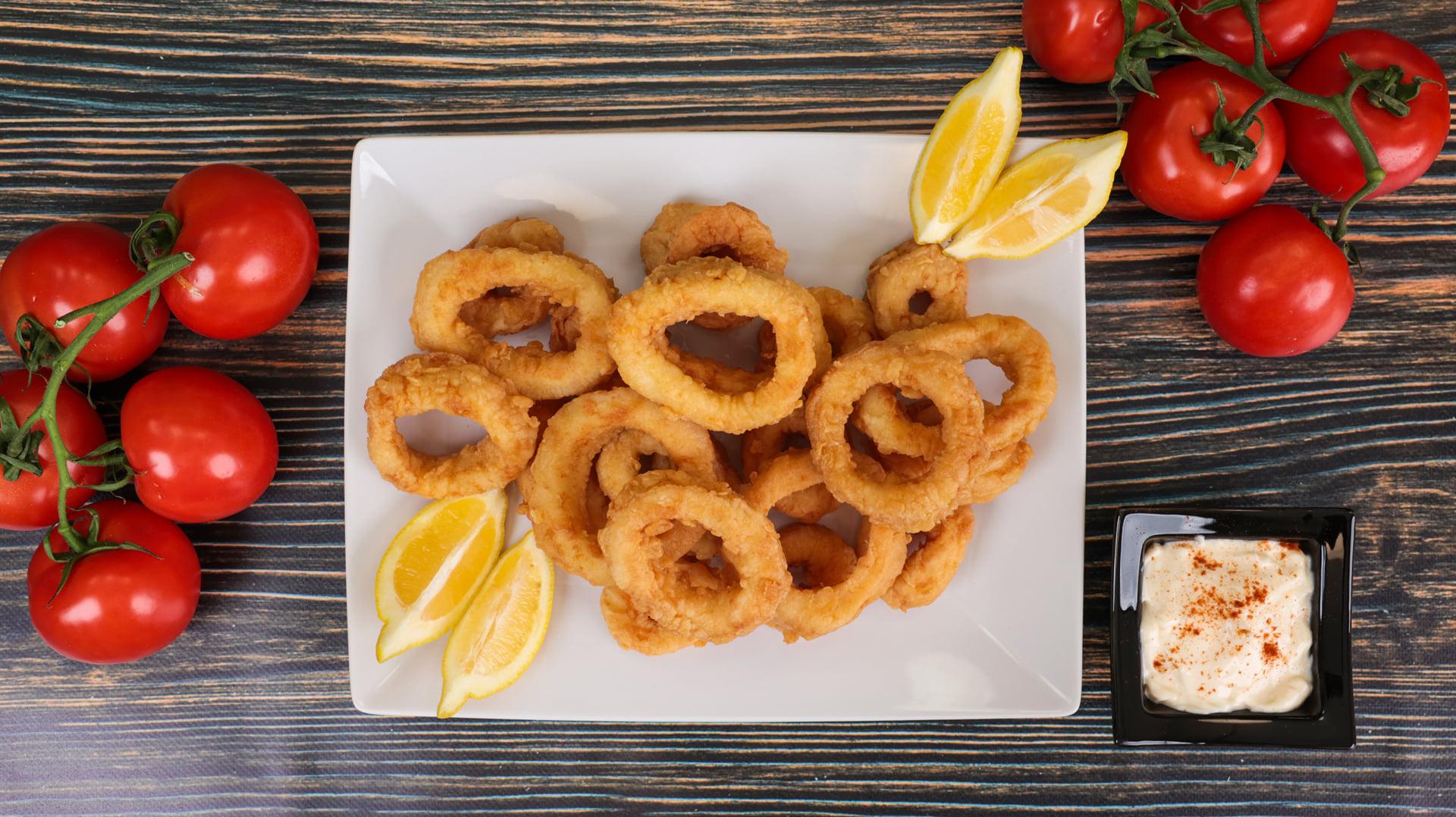 τηγανιτά -καλαμαράκια- για- την -Μεγάλη -εβδομάδα-