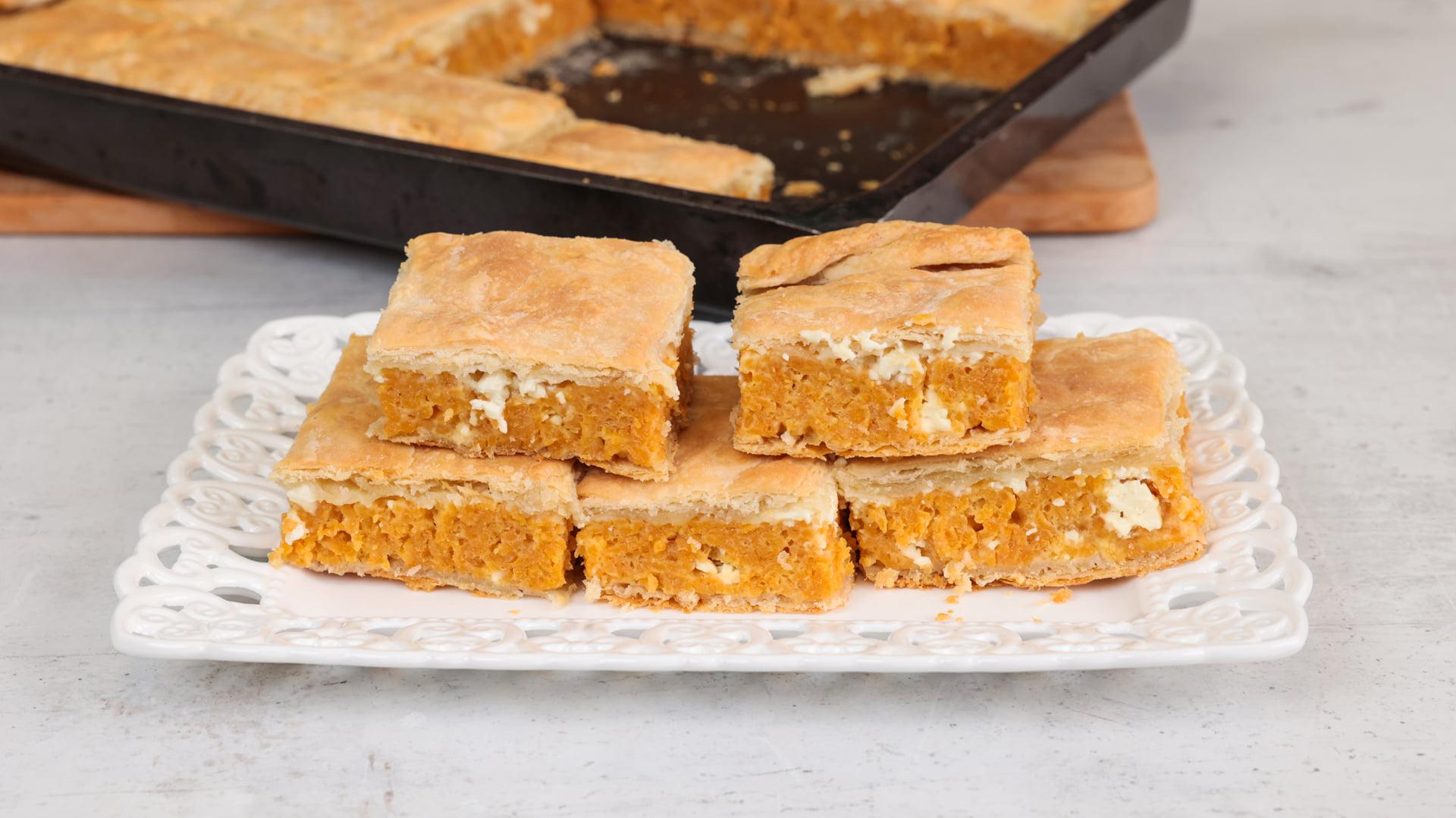 Τραχανόπιτα- με -φέτα -