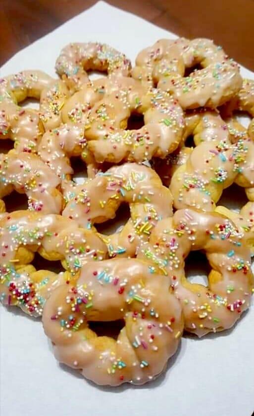 Κουλουράκια- με- γλάσο- χωρίς- αυγά-