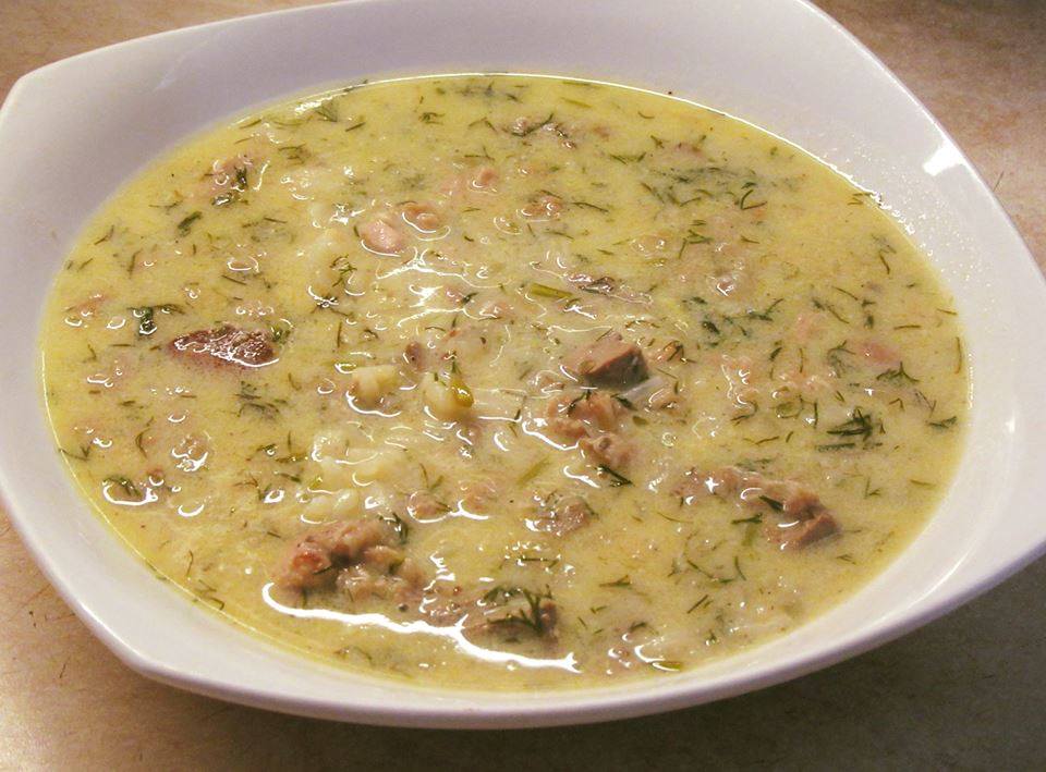 Μαγειρίτσα- με -αρνίσια- συκωταριά- Μαγειρίτσα- με -αρνίσια- συκωταριά-