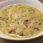 Μαγειρίτσα- με -αρνίσια -συκωταριά-