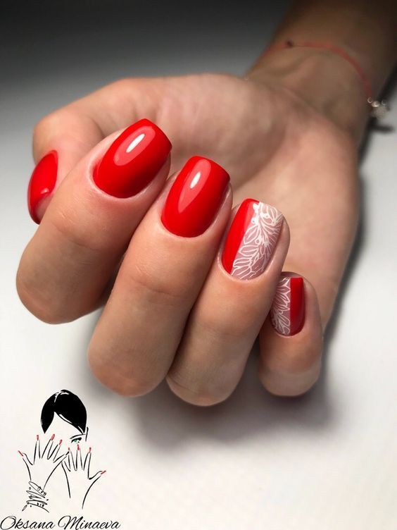 ιδέες-για-κόκκινα-πασχαλινά νύχια-Πάσχα 2022-