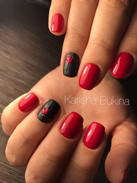 κόκκινα-πασχαλινά-νύχια-με-πασχαλίτσα-ιδέες-