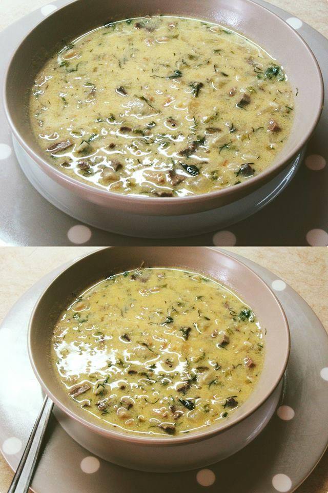 Μαγειρίτσα με αρνίσια συκωταριά