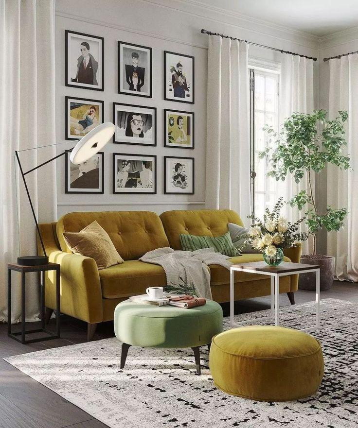 Κίτρινος καναπές στην διακόσμηση: 15 ιδέες να τον συνδυάσεις μέσα στο σπίτι
