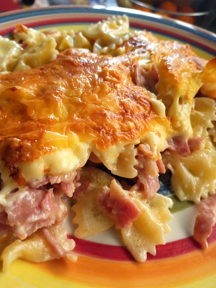 Καρμπονάρα φούρνου για το Πασχαλινό τραπέζι