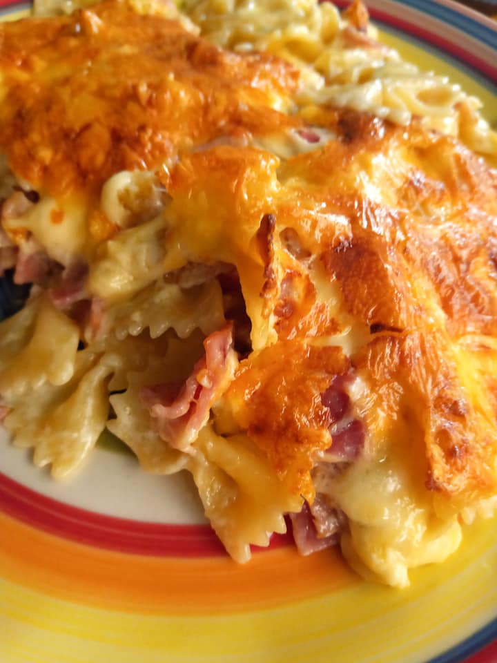 Καρμπονάρα φούρνου για το Πασχαλινό τραπέζι