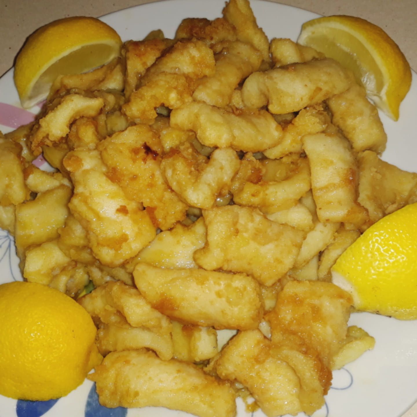 Σουπιές τηγανιτές