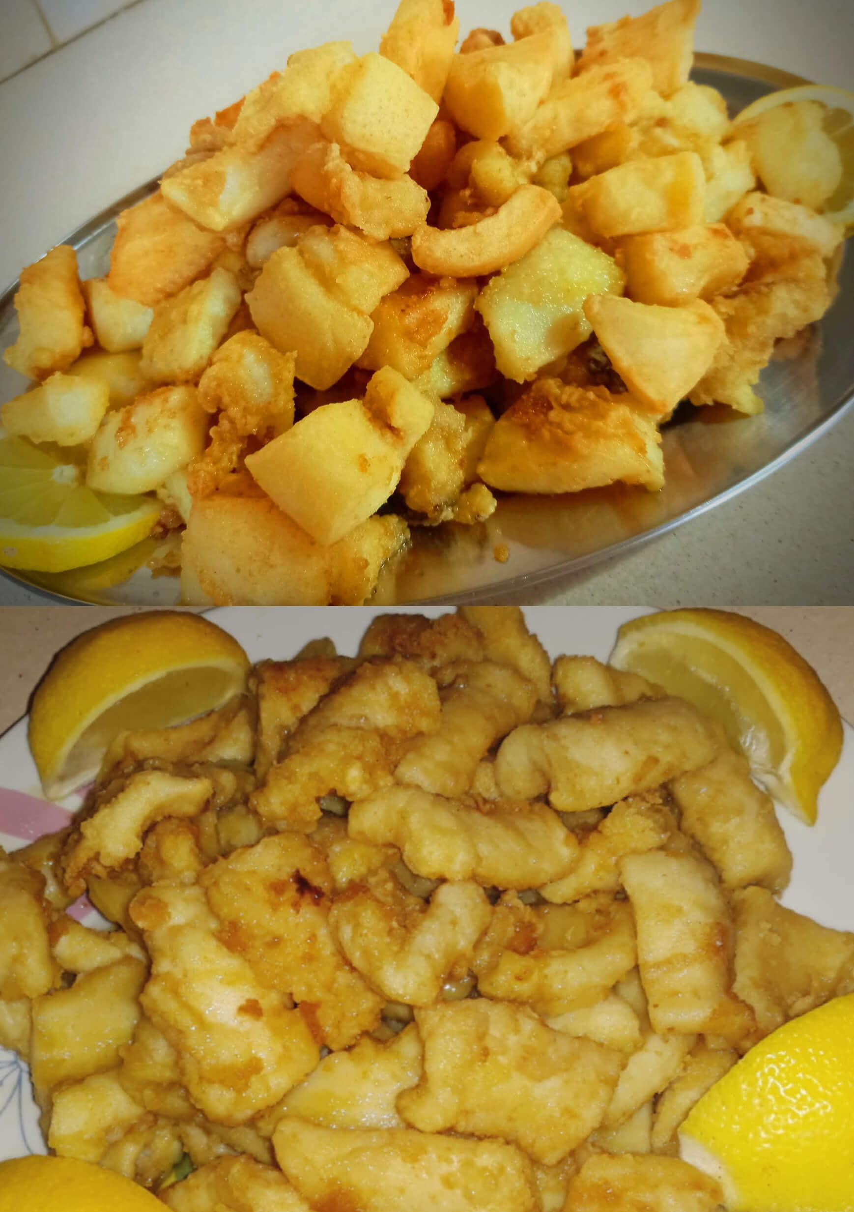 Σουπιές τηγανιτές