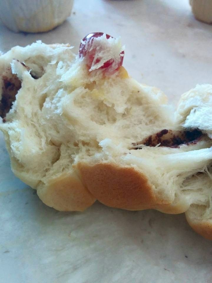 Τσουρεκομάφινς- με- μερέντα- Τσουρεκομάφινς- με- μερέντα-