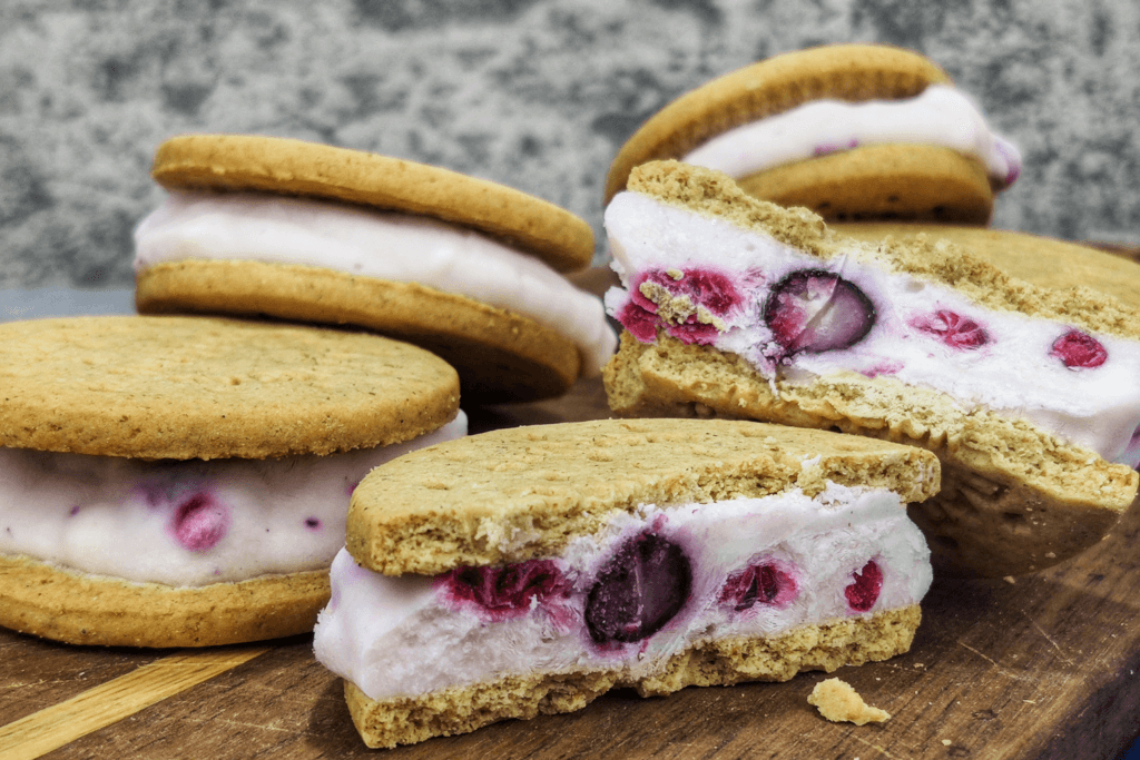 Vegan-παγωτό cheesecake-σάντουιτς-Χωρίς ζάχαρη-συνταγή- Vegan-παγωτό cheesecake-σάντουιτς-Χωρίς ζάχαρη-συνταγή-