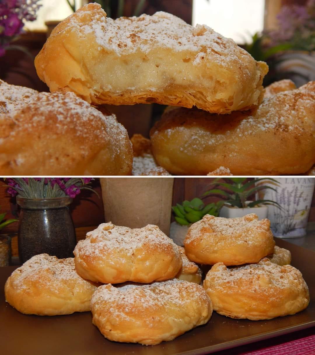 μπουγατσάκια-με-φύλλο σφολιάτας-συνταγή-