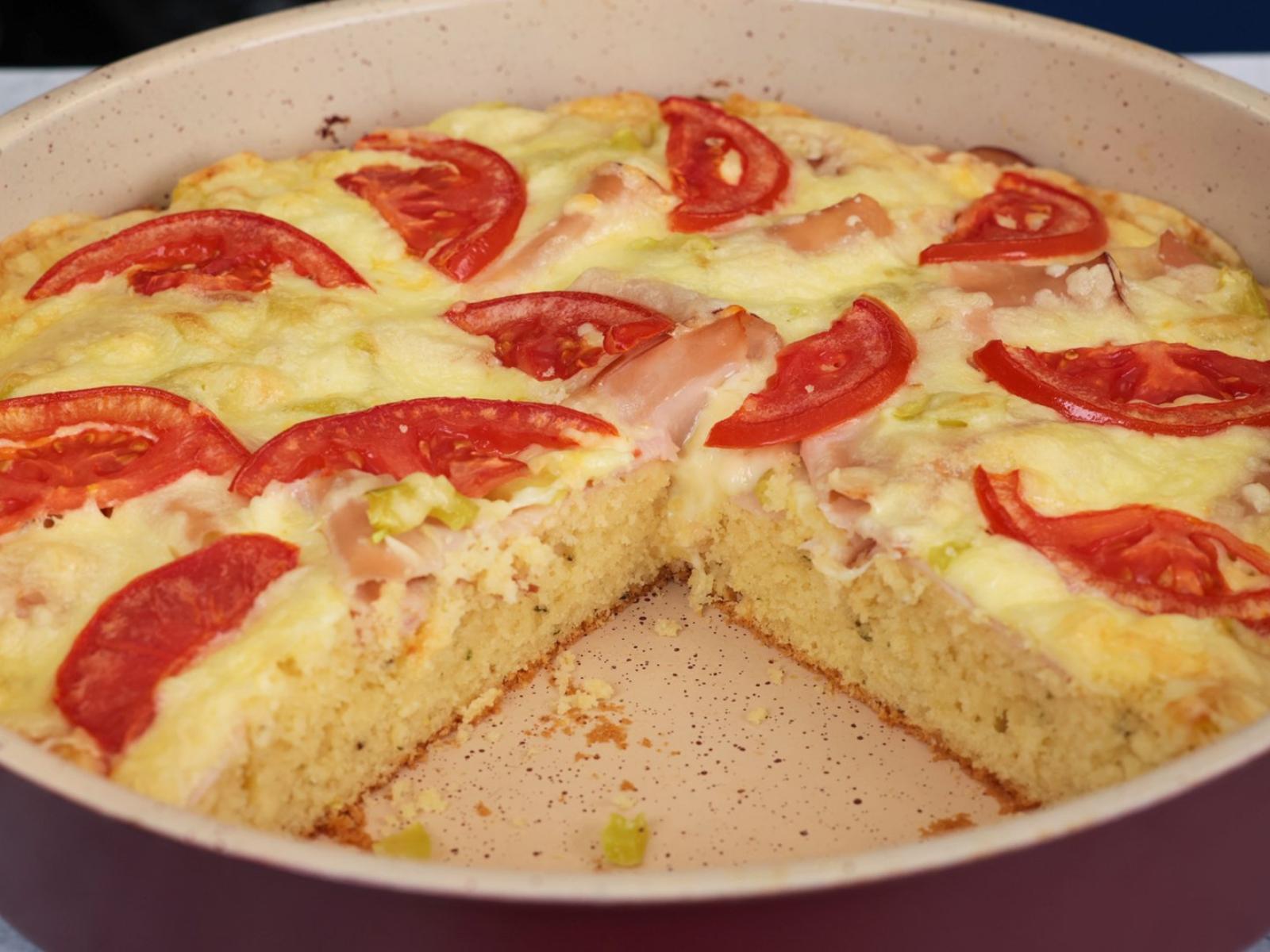 πίτα-χωρίς φύλλο-με-αλλαντικά-τυρί-λαχανικά-συνταγή-