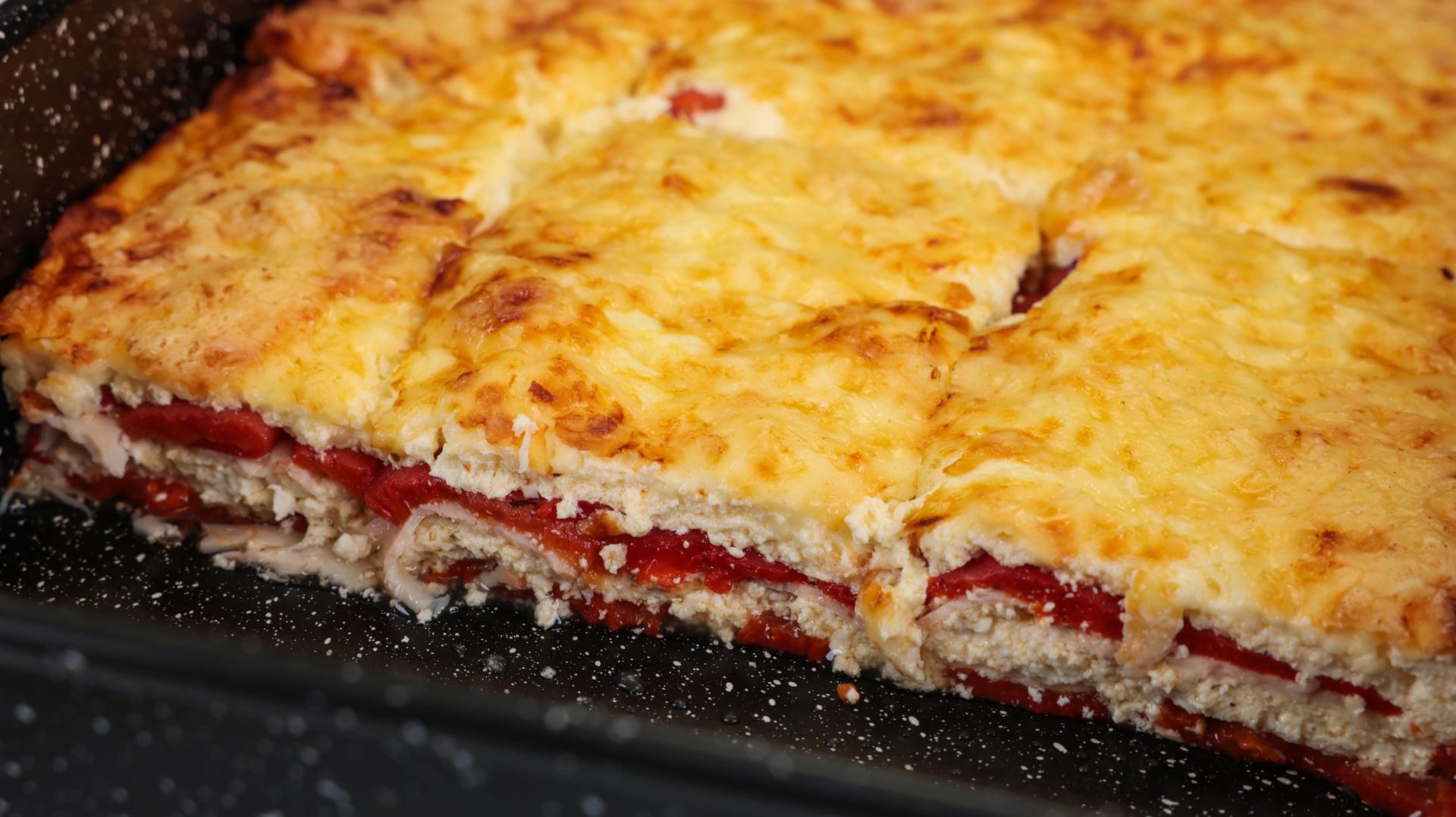 συνταγή-για-πιπερόπιτα-χωρίς φύλλο-