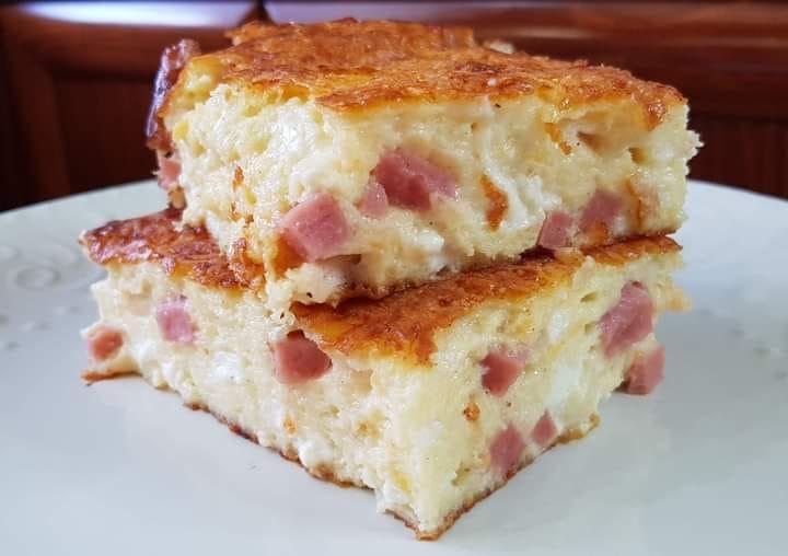 Ζαμπονοτυρόπιτα- χωρίς- φύλλο- με- σιμιγδάλι- Ζαμπονοτυρόπιτα- χωρίς- φύλλο- με- σιμιγδάλι-