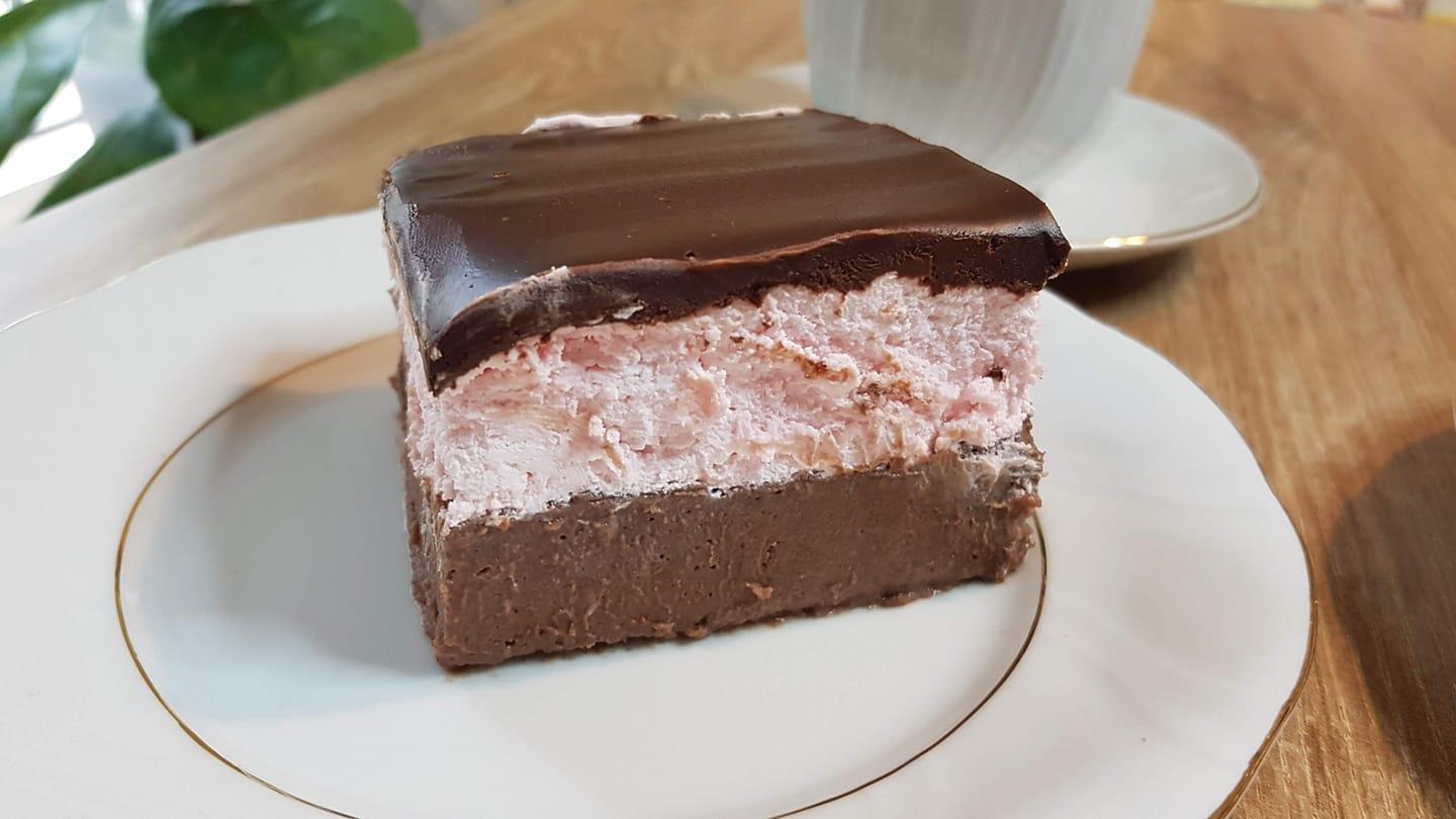 Πάστα- ταψιού- σοκολάτα- φράουλα-