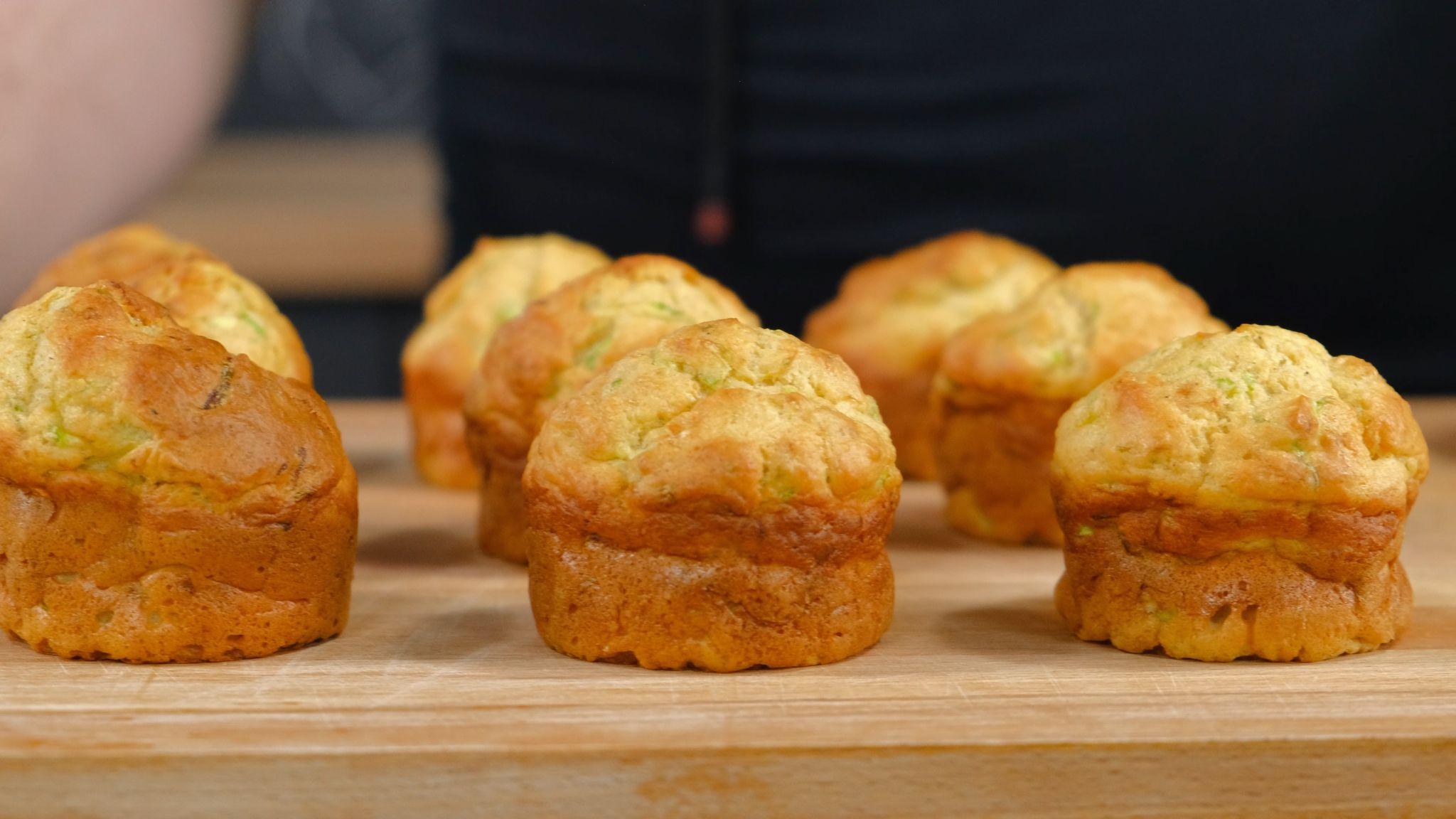 Κεκάκια -με -κολοκυθάκια-