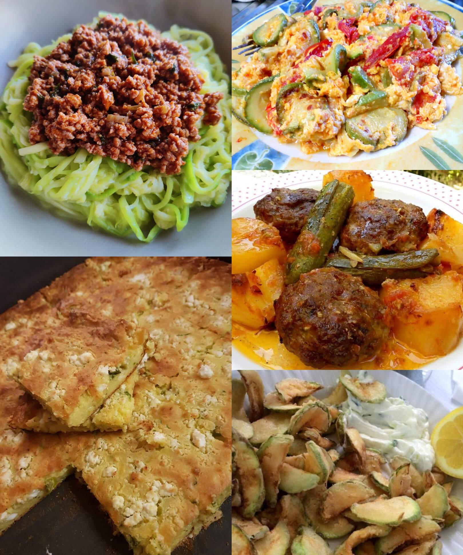 20 καλοκαιρινές συνταγές με κολοκυθάκια