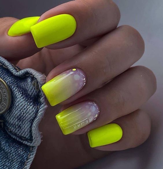 ιδέες-για-νέον νύχια-το-Καλοκαίρι 2022-