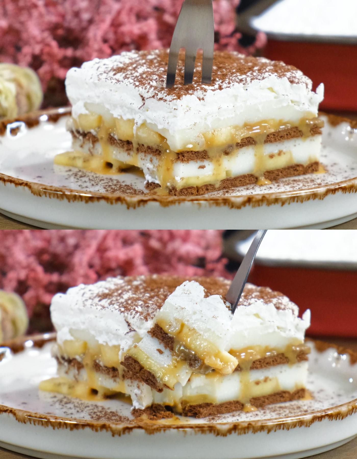 Μπισκοτόγλυκο- με -καραμελωμένο- ζαχαρούχο-